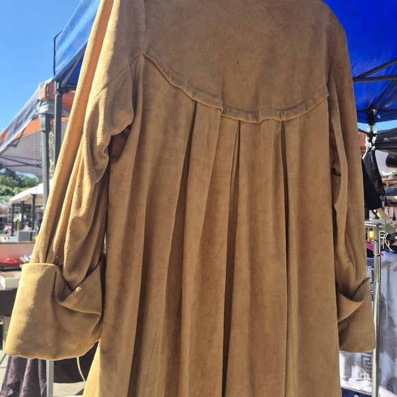 Women's Tan Coat - Picture 2 of 10